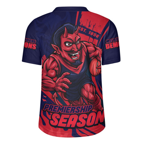 Melbourne Rugby Jersey Unstoppable Fighting Premiership Force