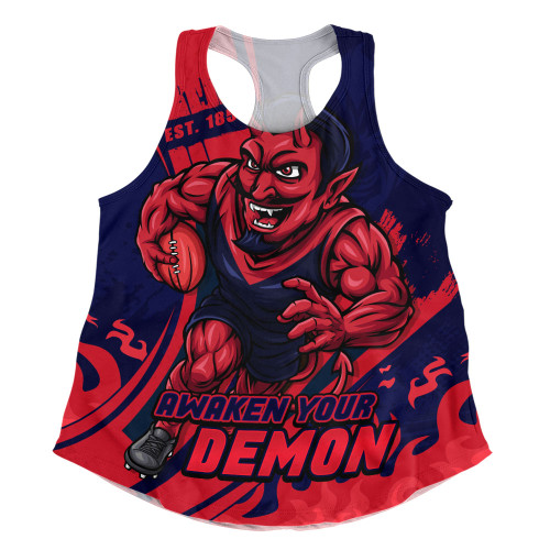 Melbourne Women Racerback Tank Unstoppable Fighting Premiership Force