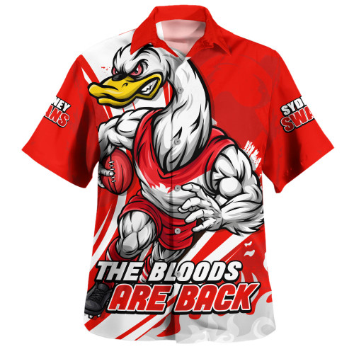 Sydney Swans Hawaiian Shirt Unstoppable Fighting Premiership Force