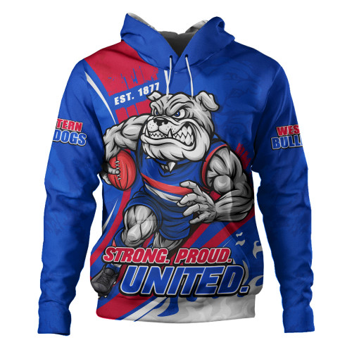 Western Bulldogs Hoodie Unstoppable Fighting Premiership Force