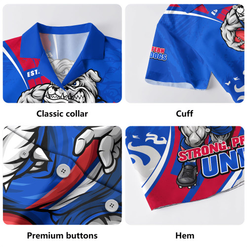 Western Bulldogs Hawaiian Shirt Unstoppable Fighting Premiership Force