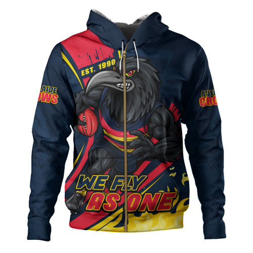 Adelaide Crows Hoodie Unstoppable Fighting Premiership Force