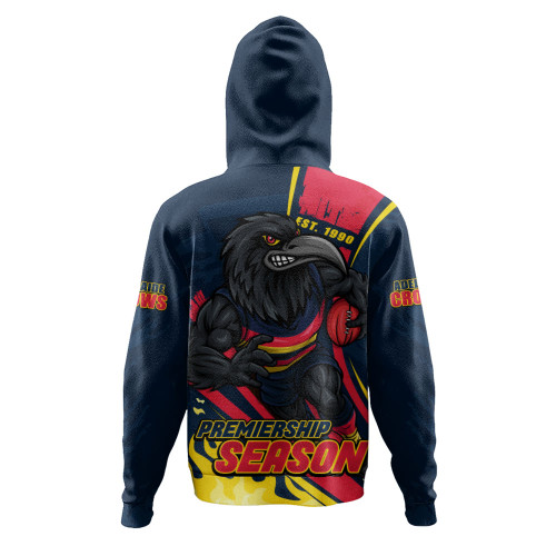 Adelaide Crows Hoodie Unstoppable Fighting Premiership Force