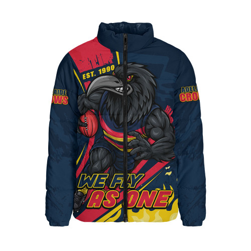 Adelaide Crows Padded Jacket Unstoppable Fighting Premiership Force