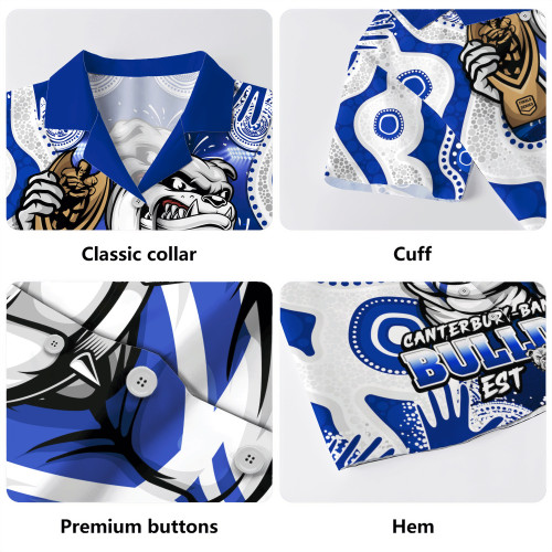 Canterbury-Bankstown Bulldogs Hawaiian Shirt Relentless Force Finals Series Championship