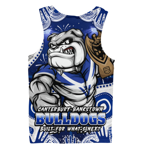 Canterbury-Bankstown Bulldogs Men Tank Top Relentless Force Finals Series Championship