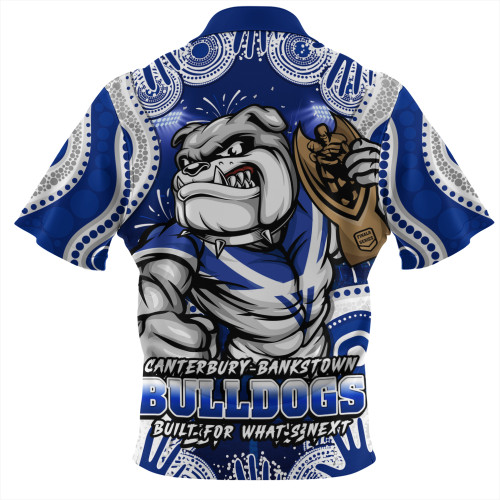 Canterbury-Bankstown Bulldogs Zip Polo Shirt Relentless Force Finals Series Championship
