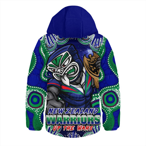 New Zealand Warriors Hooded Padded Jacket Relentless Force Finals Series Championship