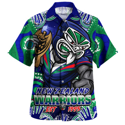 New Zealand Warriors Hawaiian Shirt Relentless Force Finals Series Championship