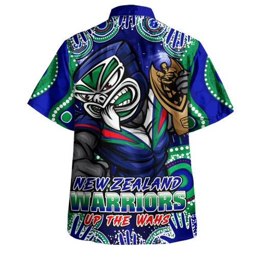 New Zealand Warriors Hawaiian Shirt Relentless Force Finals Series Championship
