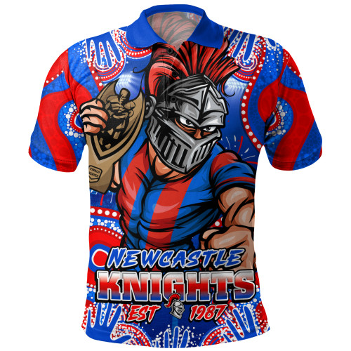 Newcastle Knights Polo Shirt Relentless Force Finals Series Championship