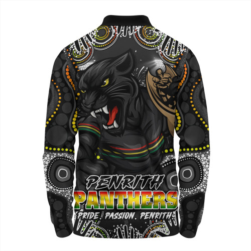 Penrith Panthers Long Sleeve Polo Shirt Relentless Force Finals Series Championship