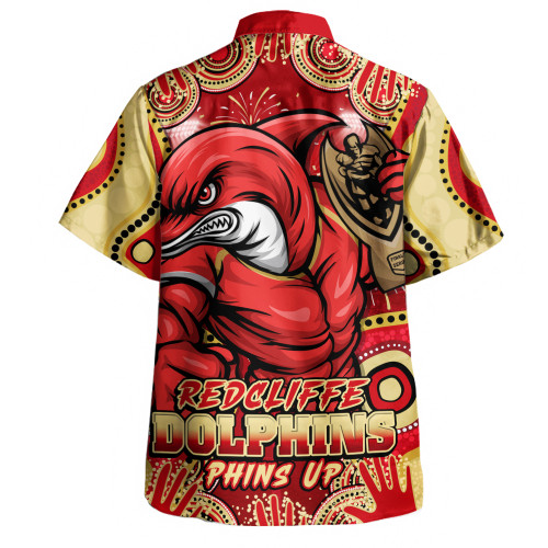 Redcliffe Dolphins Hawaiian Shirt Relentless Force Finals Series Championship