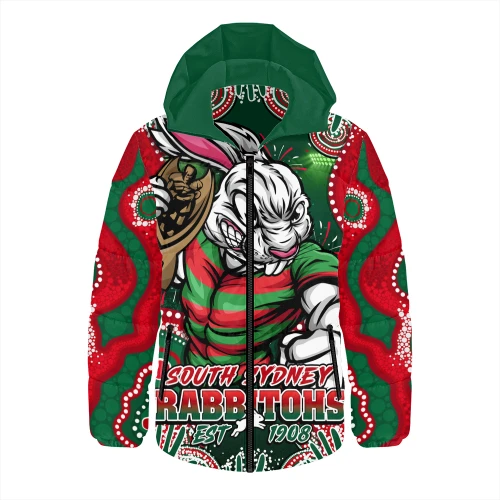South Sydney Rabbitohs Hooded Padded Jacket Relentless Force Finals Series Championship
