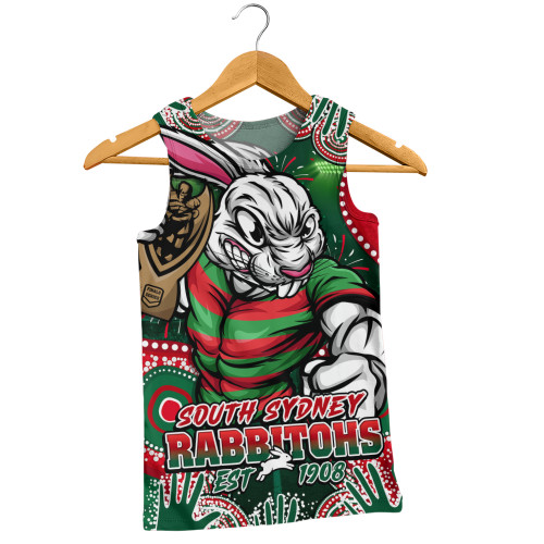 South Sydney Rabbitohs Men Tank Top Relentless Force Finals Series Championship