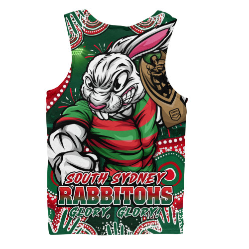 South Sydney Rabbitohs Men Tank Top Relentless Force Finals Series Championship