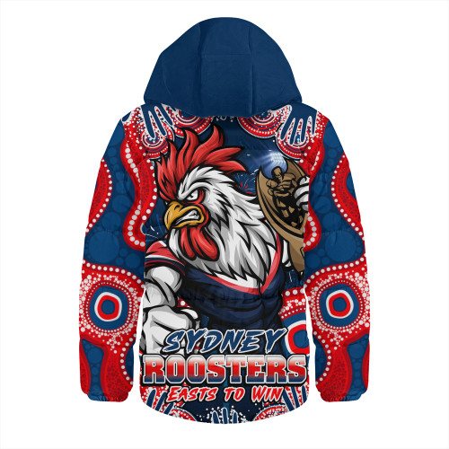 Sydney Roosters Hooded Padded Jacket Relentless Force Finals Series Championship