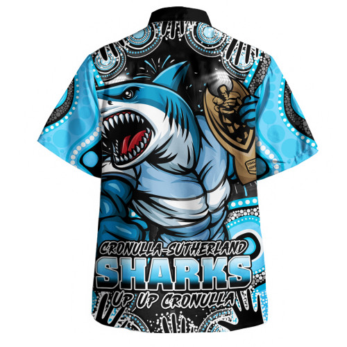 Cronulla-Sutherland Sharks Hawaiian Shirt Relentless Force Finals Series Championship