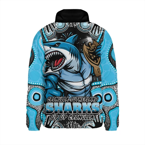 Cronulla-Sutherland Sharks Padded Jacket Relentless Force Finals Series Championship