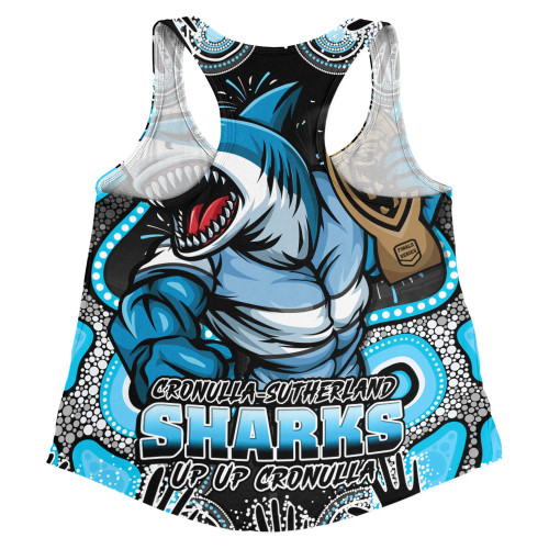 Cronulla-Sutherland Sharks Women Racerback Tank Relentless Force Finals Series Championship
