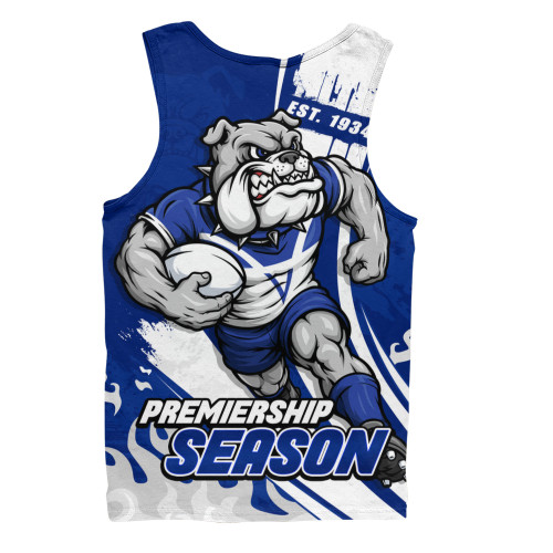 Canterbury-Bankstown Bulldogs Men Tank Top Unstoppable Fighting Premiership Force