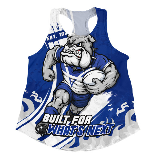 Canterbury-Bankstown Bulldogs Women Racerback Tank Unstoppable Fighting Premiership Force