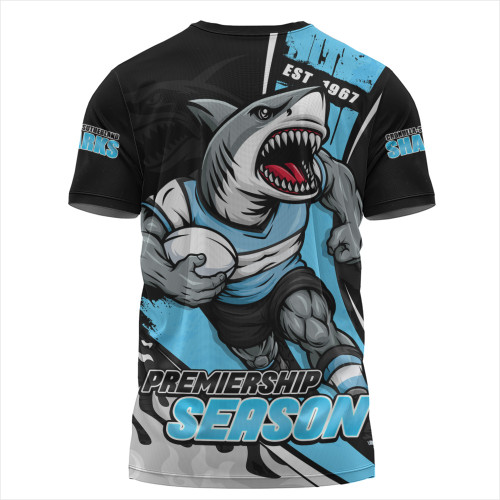 Cronulla-Sutherland Sharks T-Shirt Unstoppable Fighting Premiership Force