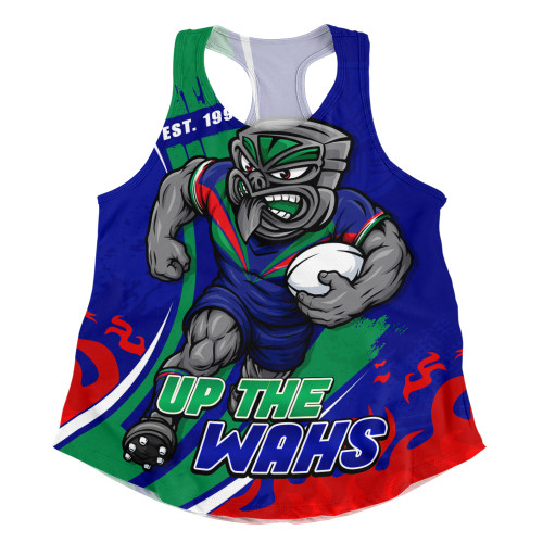 New Zealand Warriors Women Racerback Tank Unstoppable Fighting Premiership Force