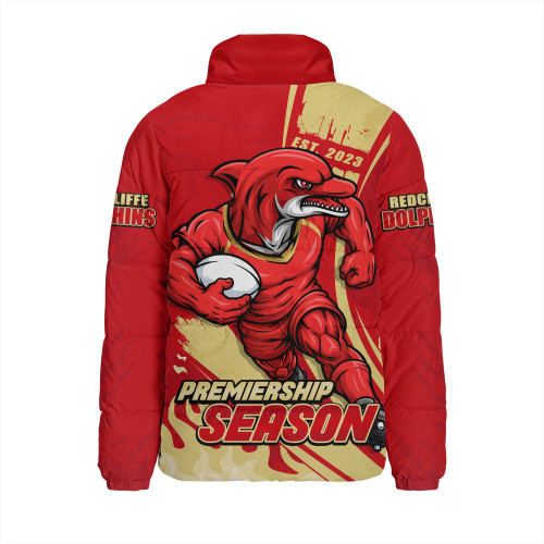 Redcliffe Dolphins Padded Jacket Unstoppable Fighting Premiership Force