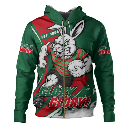 South Sydney Rabbitohs Hoodie Unstoppable Fighting Premiership Force