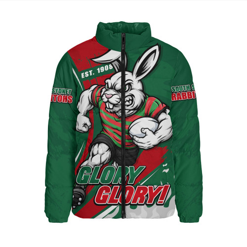 South Sydney Rabbitohs Padded Jacket Unstoppable Fighting Premiership Force