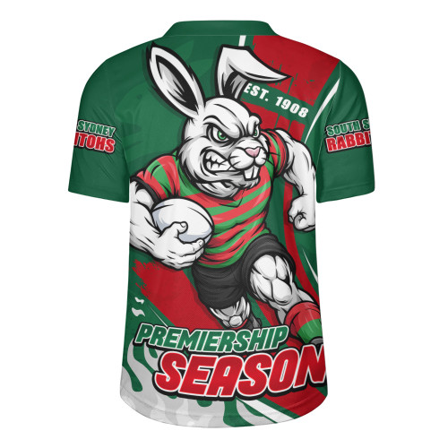 South Sydney Rabbitohs Rugby Jersey Unstoppable Fighting Premiership Force