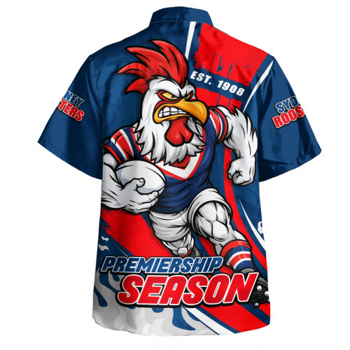 Sydney Roosters Hawaiian Shirt Unstoppable Fighting Premiership Force
