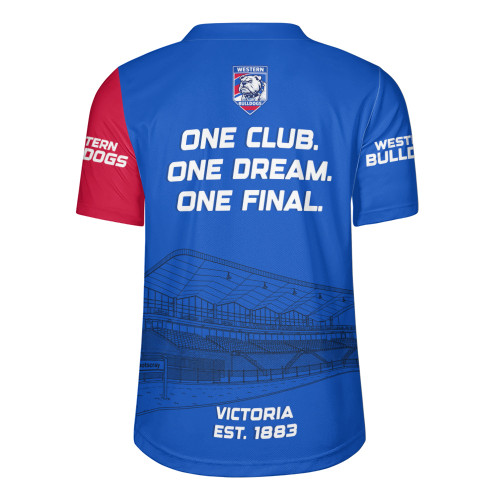 Western Bulldogs Rugby Jersey One Team One Premiership Dream