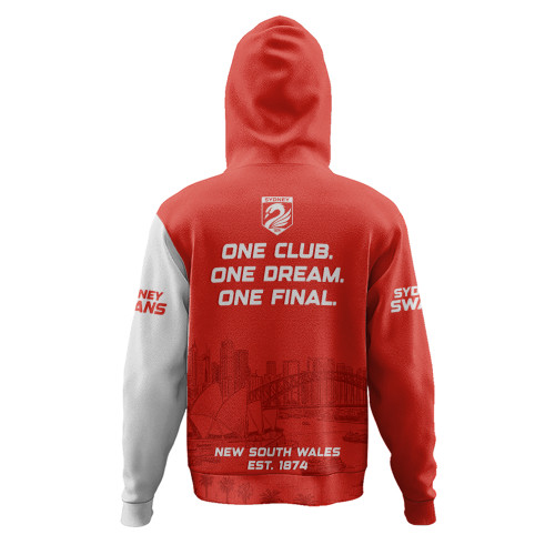 Sydney Swans Hoodie One Team One Premiership Dream