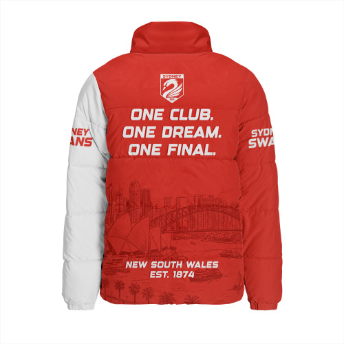 Sydney Swans Padded Jacket One Team One Premiership Dream