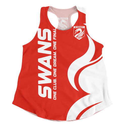 Sydney Swans Women Racerback Tank One Team One Premiership Dream