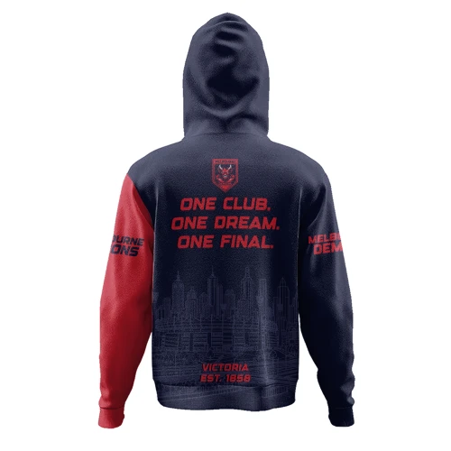 Melbourne Hoodie One Team One Premiership Dream