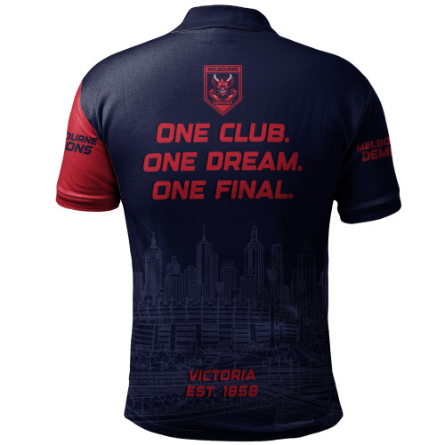 Melbourne Polo Shirt One Team One Premiership Dream
