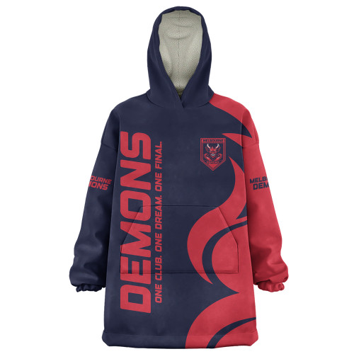 Melbourne Snug Hoodie One Team One Premiership Dream