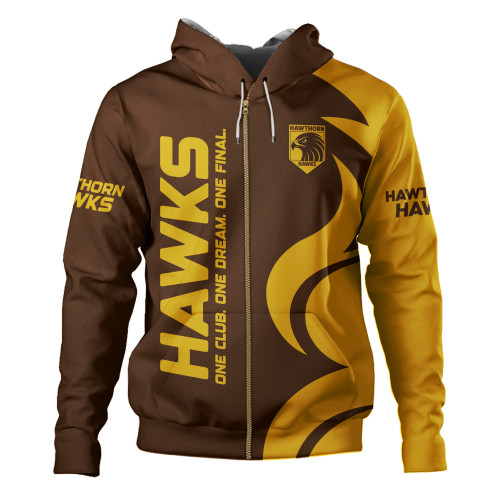 Hawthorn Hoodie One Team One Premiership Dream