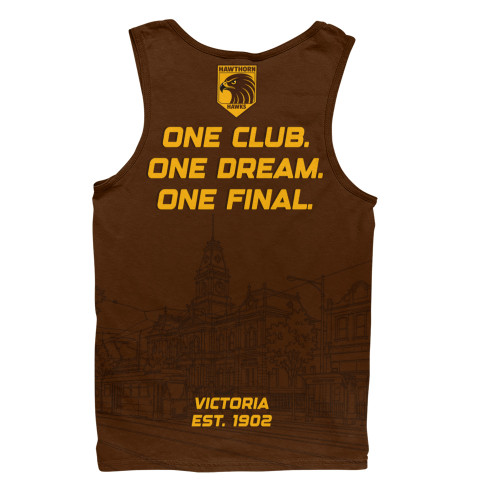 Hawthorn Men Tank Top One Team One Premiership Dream