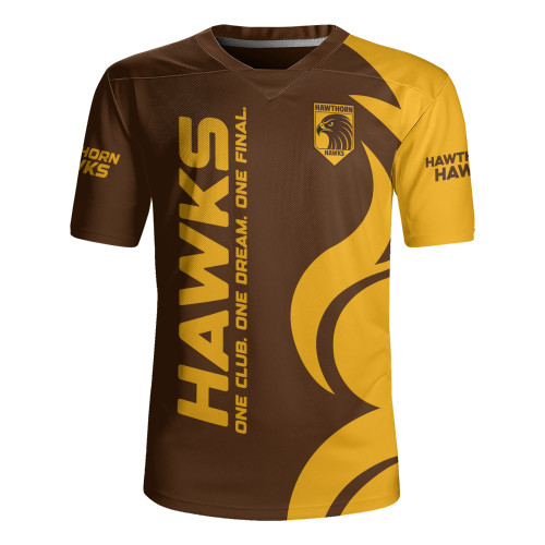 Hawthorn Rugby Jersey One Team One Premiership Dream