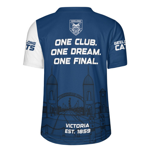 Geelong Cats Rugby Jersey One Team One Premiership Dream