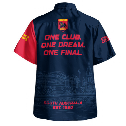 Adelaide Crows Hawaiian Shirt One Team One Premiership Dream