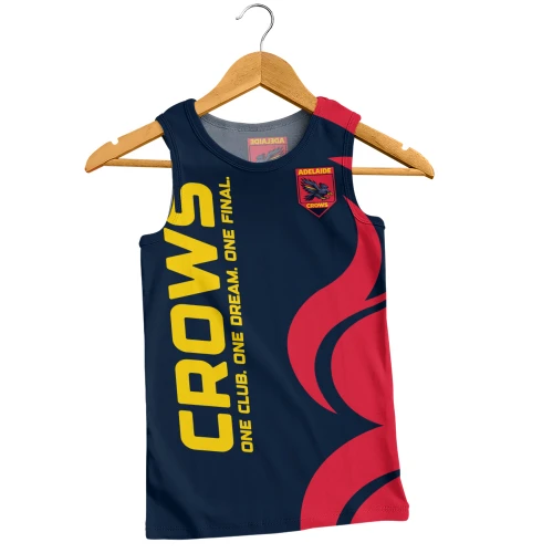 Adelaide Crows Men Tank Top One Team One Premiership Dream