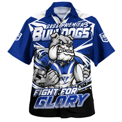 Canterbury-Bankstown Bulldogs Hawaiian Shirt Fearless Fight For Finals Glory