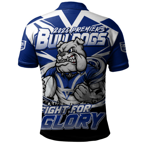 Canterbury-Bankstown Bulldogs Polo Shirt Fearless Fight For Finals Glory