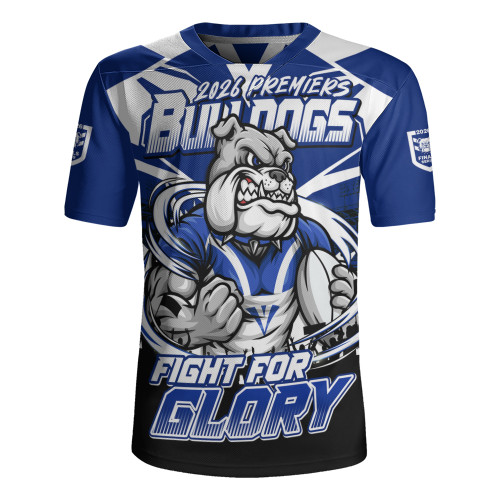 Canterbury-Bankstown Bulldogs Rugby Jersey Fearless Fight For Finals Glory