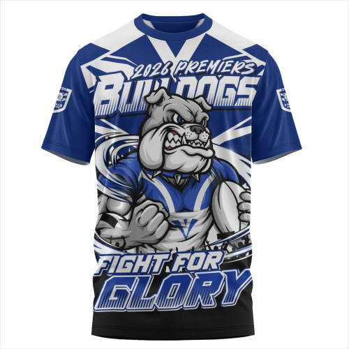 Canterbury-Bankstown Bulldogs T-Shirt Fearless Fight For Finals Glory